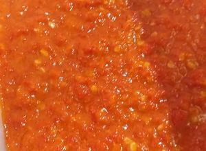 Foto resep Sambal cabe keriting merah untuk stok