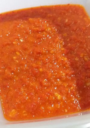 Foto resep Sambal cabe keriting merah untuk stok