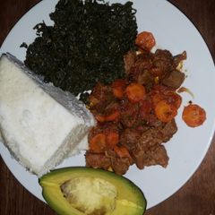 A picture of Dry fry mutton #4weeks challenge.