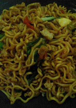Foto resep [Mi Telur] Mie Telur Goreng Manis Pedas