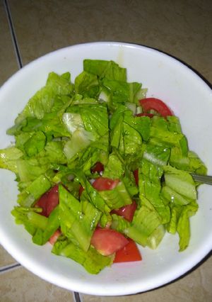 Foto resep Salad sayur simple