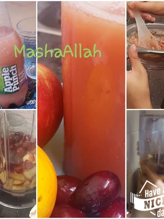 Simple Way Prepare Recipe Luq&#39;s apple and red grape drink! that is Really Delicious, Can Spoil the Tongue}