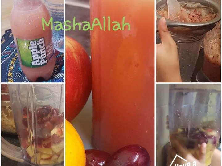 Simple Way Prepare Recipe Luq&amp;#39;s apple and red grape drink! that is Really Delicious, Can Spoil the Tongue}