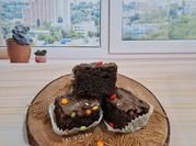 Gambar brownis choco chip