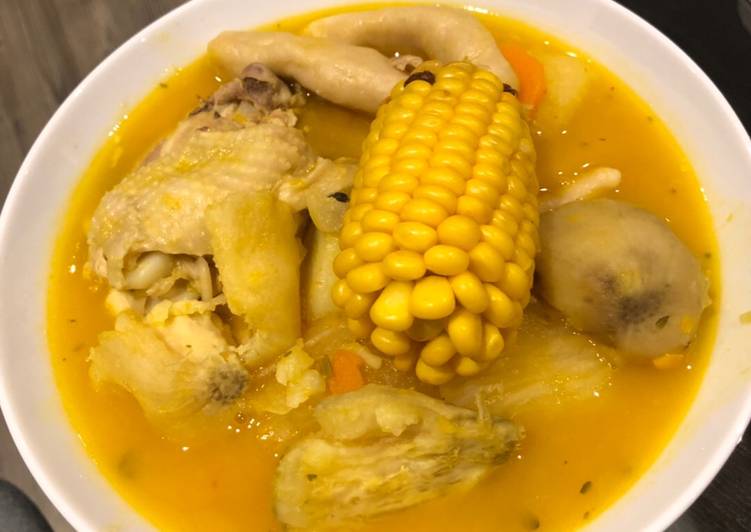 Jamaican chicken soup
