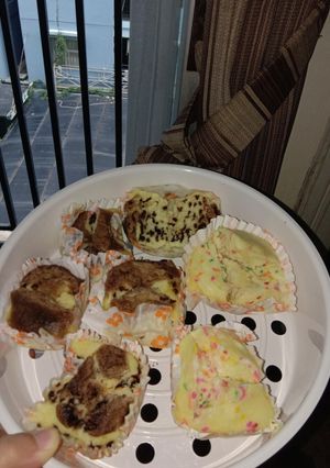 Foto resep Bolu kukus sprinkle no mixer