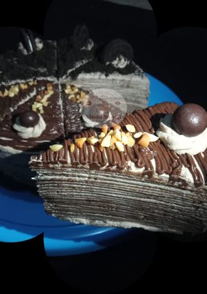 Foto resep Mille Crepes Coklat