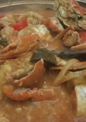 Foto resep Kepiting bumbu ala kadarnya (saus padang)