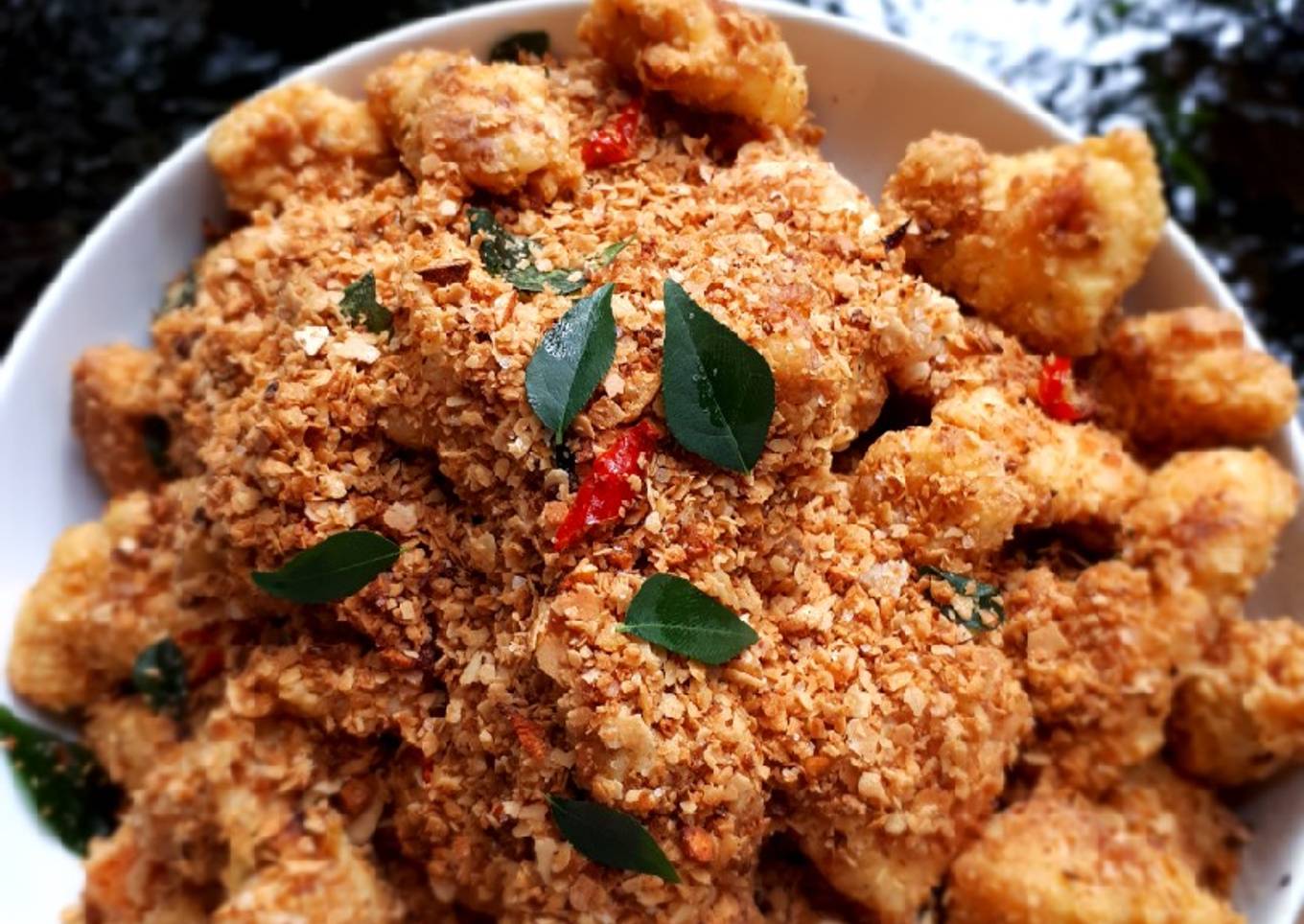 Ayam Goreng Gandum (Nestum)