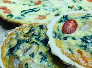 Una foto de Quiche de verduras