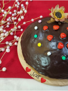 عکسی از دستور کیک اسفنجی شکلاتی 😋