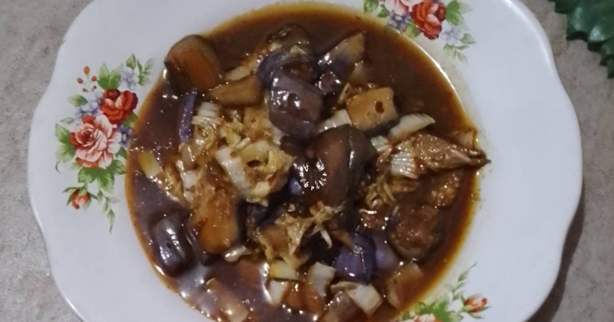 Resep Oseng Terong Ungu Dan Sawi Putih Oleh Ani Brilian Cookpad