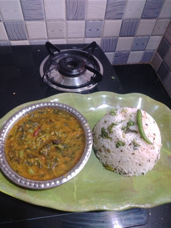 முளைக் கீரை தால். # combo 5 செய்முறை முக்கிய புகைப்படம்