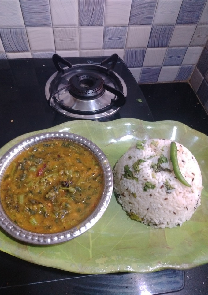 முளைக் கீரை தால். # combo 5 செய்முறை முக்கிய புகைப்படம்