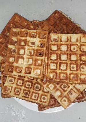 Une photo de Gaufres sucrées
