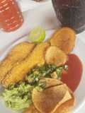 Filete de pescado empanizado