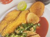 Filete de pescado empanizado
