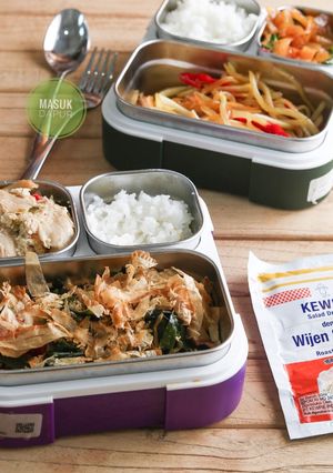 Foto resep Bekal Maksi: Salad Wakame & Tahu