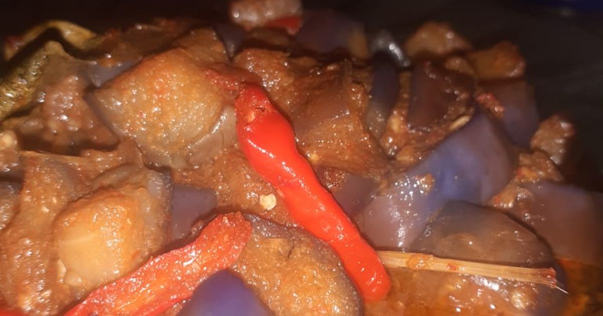 Resep Rica Terong oleh Nissa Fitria Nasa - Cookpad
