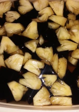 Foto resep Es cincau nanas