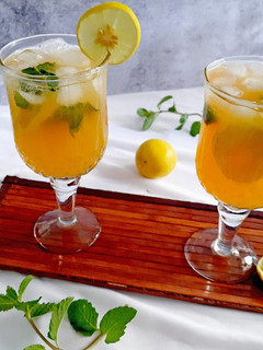 A picture of Orange Lemon Mojito.