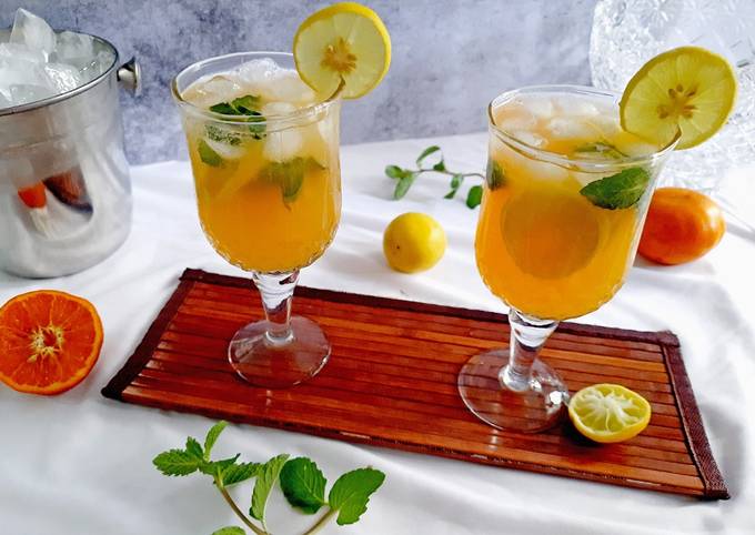 Recipe of Ultimate Orange Lemon Mojito