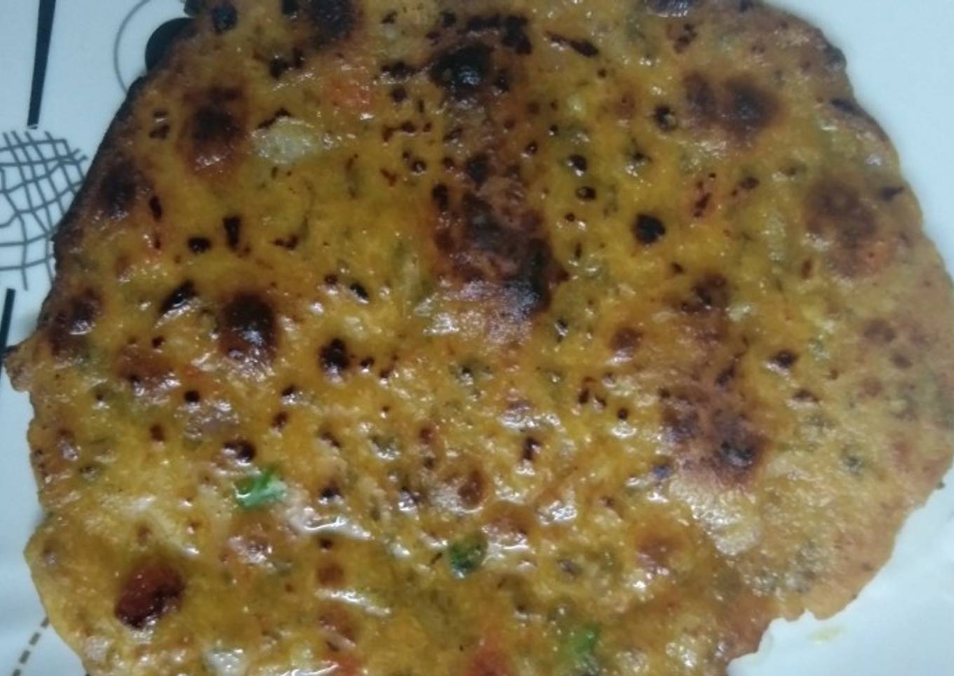 Leftover Dal Ka chilla