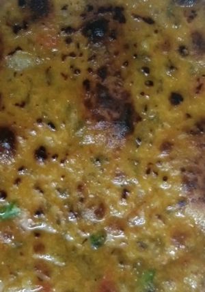 A picture of Leftover Dal Ka chilla.