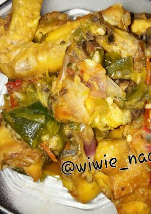 Foto resep Ayam kuning Cabai