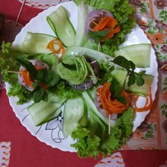 A picture of Flower Salad.