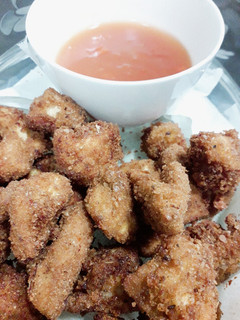 Foto de Nuggets de frango com molho agridoce