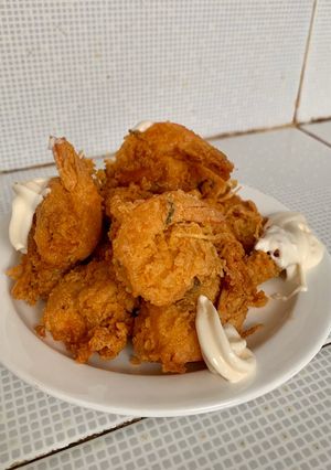 Foto resep Udang Goreng Tepung Crispy (sangat mudah!)
