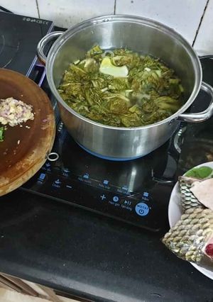 Hình của món Cá Chép Om Dưa.