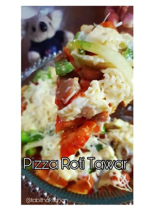 Foto resep 32.Pizza Roti Tawar💙