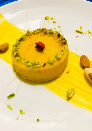 A picture of Pineapple Halwa.