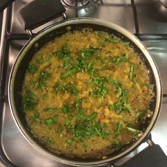 A picture of Ragi Dalia Upma.
