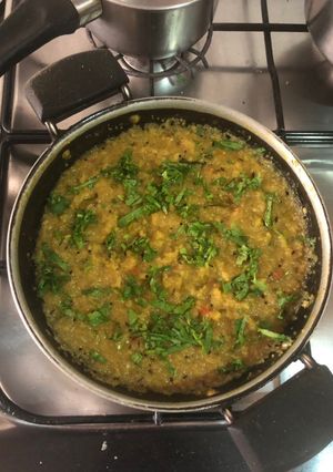 A picture of Ragi Dalia Upma.