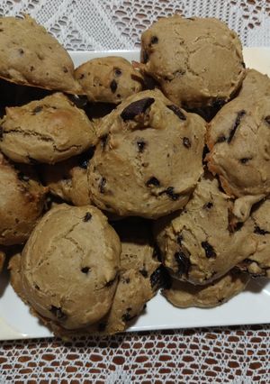Una foto de Cookie chips sin harina sin azúcar