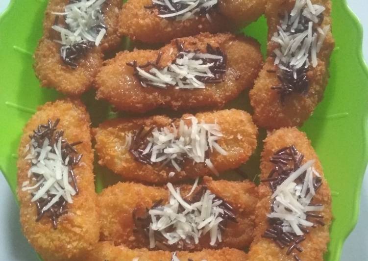 Pisang goreng crispy