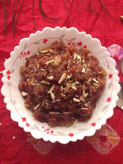 A picture of Moong Dal Halwa.