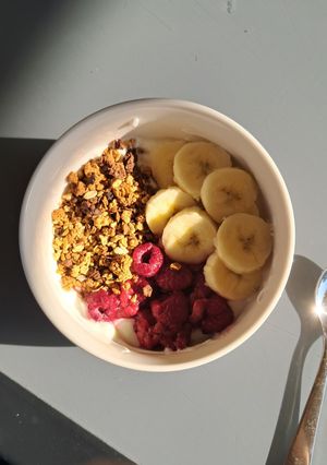 Une photo de Granola croustillant healthy maison