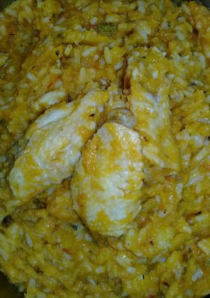 Una foto de Guiso de arroz con verduras!!