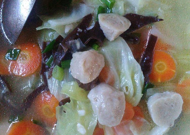 Sayur sop simple