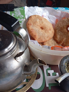 Una foto de Día de lluvia especial para las torta fritas de grasa 🤤💪