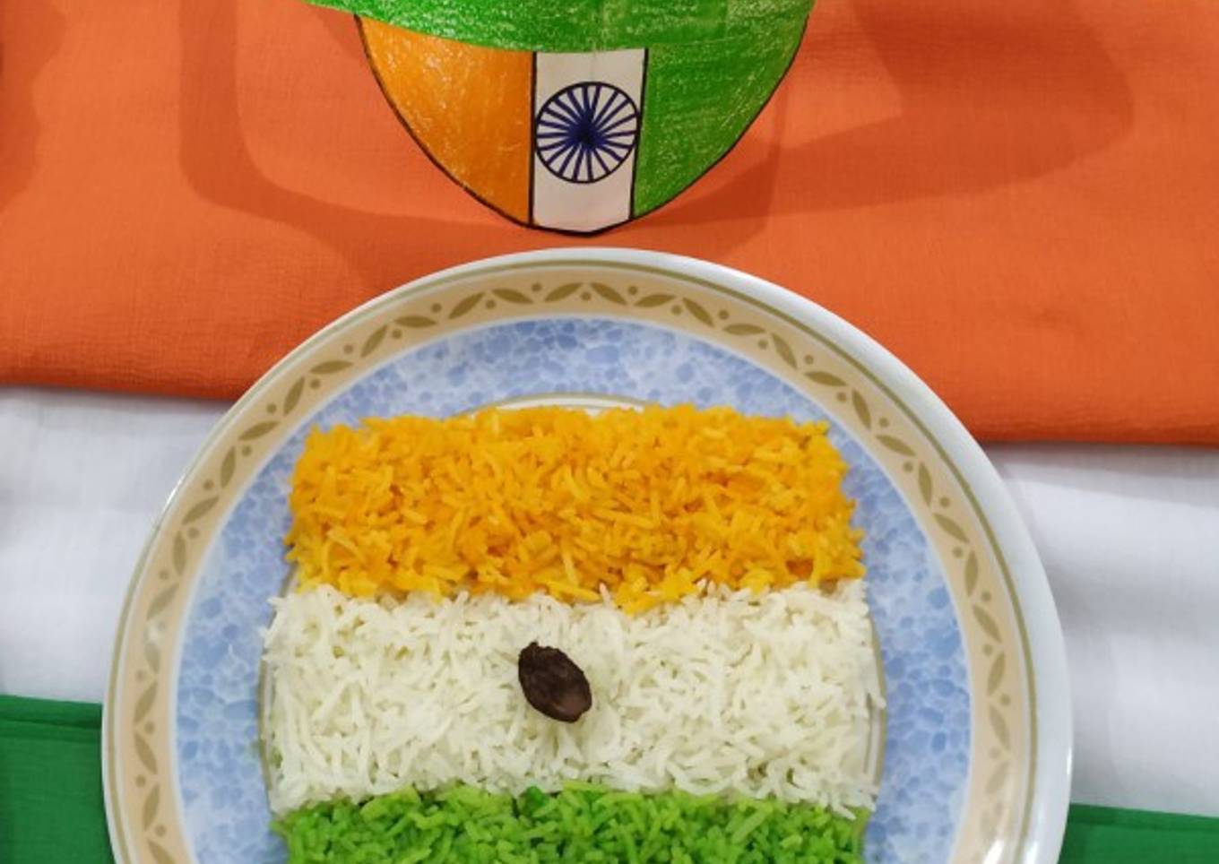How to Prepare Perfect Tricolour Rice