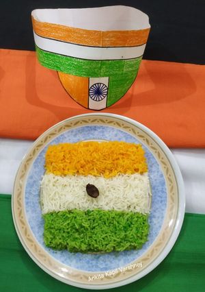 A picture of Tricolour Rice.