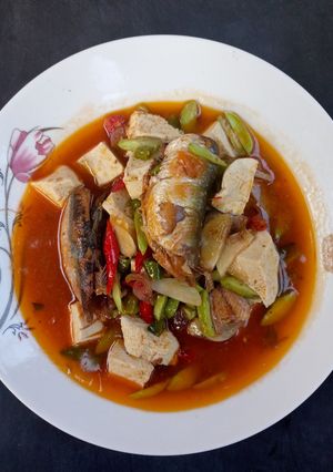 Foto resep Tumis Sarden tahu petai