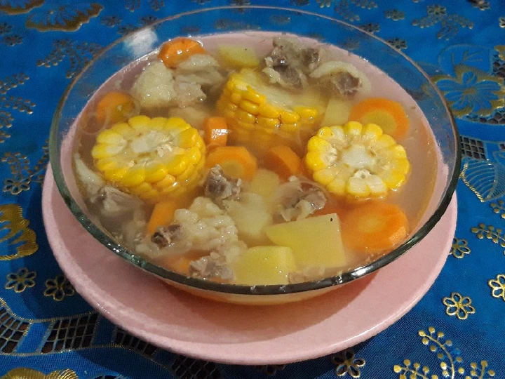 Cara Gampang Menyiapkan Resep Sup Sapi Jagung Wortel Kentang yang Lezat Sekali