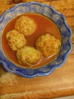 Una foto de Albóndigas de pollo, (sin grasa)