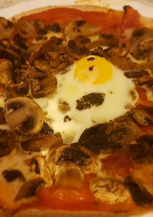 Una foto de Pizza quinoa serrana